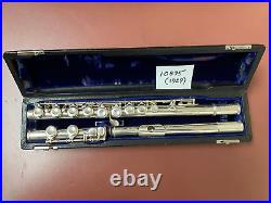 1929 W. S. Haynes Solid Silvr Flute, Soldered Tone-holes, Good Pads, History