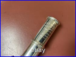 1929 W. S. Haynes Solid Silvr Flute, Soldered Tone-holes, Good Pads, History