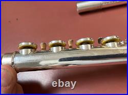 1929 W. S. Haynes Solid Silvr Flute, Soldered Tone-holes, Good Pads, History