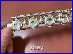 1929 W. S. Haynes Solid Silvr Flute, Soldered Tone-holes, Good Pads, History