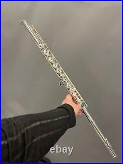 Amati Kraslice AFL 201 Flute In Silver With Case and Carry Bag Instrument D109