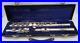 Artley Symphony Elkhart Ind Silver Flute 18-0 with Hard Case 156866 Z1314