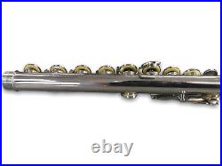B USA Apprentice Series 2010 Flute Key of C Nickel Plated Body