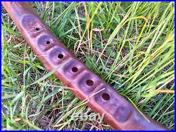 BASS Druid Native American style Flute Key of low B DEEP Sound / whistle