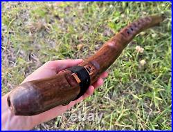 BASS Druid Native American style Flute Key of low B DEEP Sound / whistle