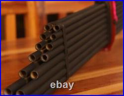 Black Bamboo Khaen Thai Laos Mouth Organ Musical Instrument Premium Kan 8 Am