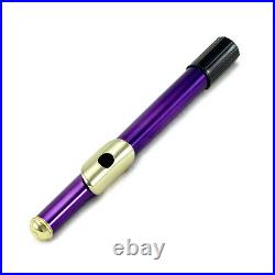 Brand New Band Approved Purple/Gold C Foot Flute With Case Bag Band Approved