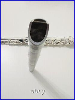 Chromatic Low Whistle Head joint With Flute Vertical By Nick Metcalf