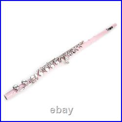 Cupronickel C 16 Closed Holes Concert Band Flute Pink