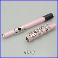 Cupronickel C 16 Closed Holes Concert Band Flute Pink