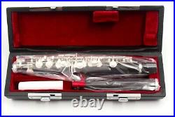 Eastern Music Ebony grenadilla wood body silver Plated key C key Piccolo Flute