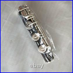 Excellent Ebony Flute C key 17 Open hole Low B/wooden flute