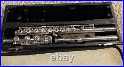 FLUTE -Sankyo Professional Open Hole- B Foot Joint SILVER PLATED CF 301