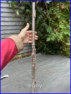 Flute Gemeinhardt Key Of C Plays Well -good Student Instrument