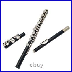 Flute Instrument Beginner Playing Black 16 Hole Closed Hole Flute In C Key
