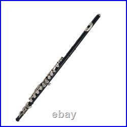 Flute Instrument Beginner Playing Black 16 Hole Closed Hole Flute In C Key