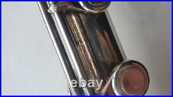 Flute Mateki MO-002 silver headjoint, silverplated body and keys