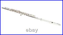 Flute Wisemann DFL-395, C key, 16hole, silver plated finish, with canvas case