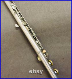 Flute YAMAHA YFL 23 Used SILVER Music Instrument with case