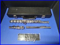 GEMEINHARDT ELKHART M2 Silver Flute, with case Overhauled & Ultrasonic Cleaned