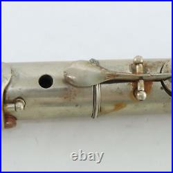 Gautrot Aine Double Wall 5-Key Metal Flute VERY RARE