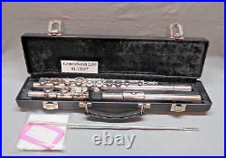 Gemeinhardt 22SP Silver Plated Flute with Case Cleaned Polished Reconditioned