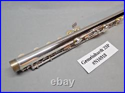 Gemeinhardt 2SP Silver Plate Flute, Case Straight & Curved Head Reconditioned