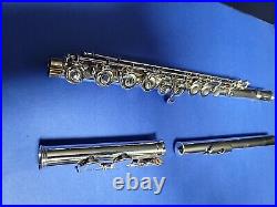 Gemeinhardt Flute Silver 2SP Withcase Overhauled & Ultrasonic Cleaned