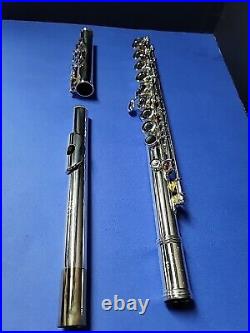Gemeinhardt Flute Silver 2SP Withcase Overhauled & Ultrasonic Cleaned