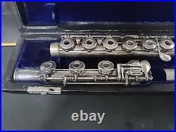 Gemeinhardt M3 Flute Open Hole Silver Plated Flute with Hard Case