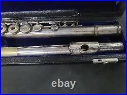 Gemeinhardt M3 Flute Open Hole Silver Plated Flute with Hard Case