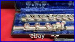 Gemeinhardt M3 Flute Open Hole Silver Plated Flute with Original Case (SS2094639)
