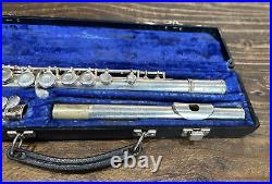 Gemeinhardt Open Hole Flute Instrument with Plastic Case