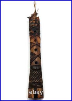 Handmade Sacred Ceremonial Flute of Shaman of Cusco Musical Instrument