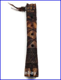 Handmade Sacred Ceremonial Flute of Shaman of Cusco Musical Instrument