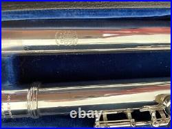 Haynes Classic Open Hole Solid S Flute- Offset G Key, B Ft Joint and Gold Riser