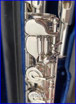 Haynes Classic Open Hole Solid S Flute- Offset G Key, B Ft Joint and Gold Riser