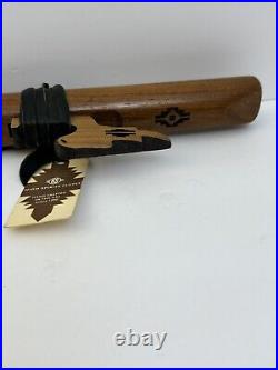 High Spirits Golden Eagle Native American Style Walnut Wood Flute (Key B) RARE