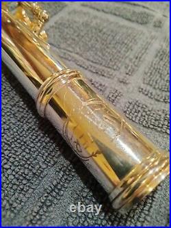 JUPITER JFL-611 Open Hole flute, Solid Silver Head, Silver Plated Body, B Foot