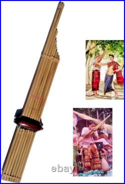 Khaen Bamboo Thai Isan Instrument Mouth Organ Musical Laos Traditional Am Folk