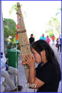 Khaen Mouth Organ Key Am 8 Bamboo Laos Traditional Musical Instrument Good Sound