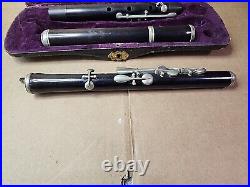 Late 1800s H. F. Meyer Hanover nach Meyer 10-Key Flute