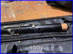 Late 20th century German Simple System 8-key Flute In Good Condition