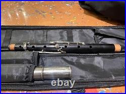 Late 20th century German Simple System 8-key Flute In Good Condition