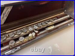 Miyazawa MS-95S Flute Wind musical instrument withCase Used