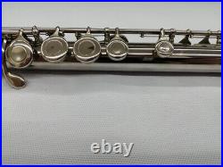 Muramatsu Flute M-120 Silver Musical Instrument Used From Japan