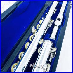Muramatsu Flute M-R180 Open Hole with Hard Case Handmade Made Woodwind Instrument