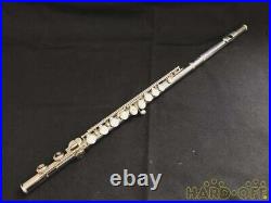 Muramatsu M-120 Flute Silver 1993 Musical Instrument Used with Hard Case