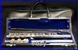 Muramatsu M-120 Flute Silver 1993 Musical Instrument with Hard Case Used