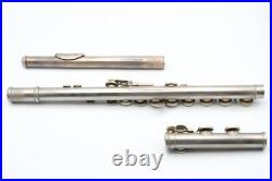 Muramatsu Model 111 Flute Silver Wind Instrument Vintage